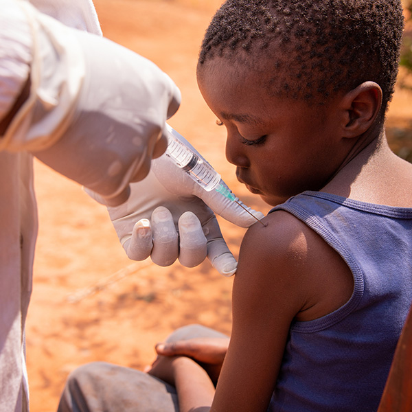 ワクチン接種の写真